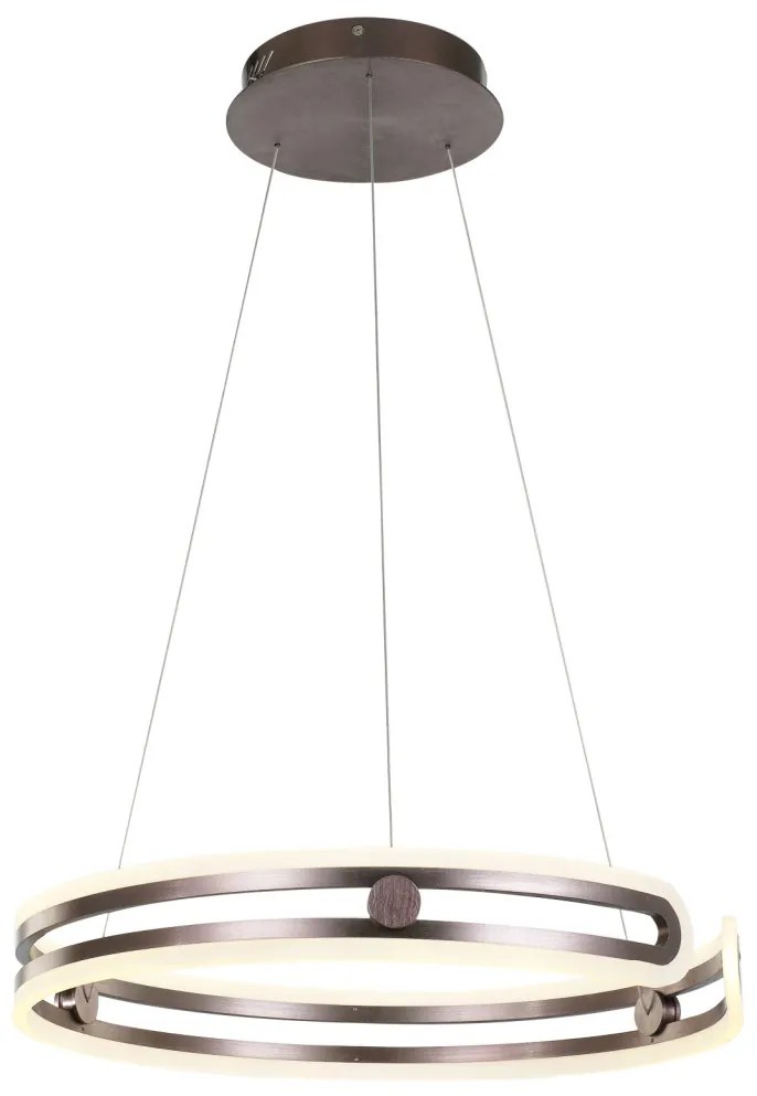 ITALUX MD17016002-1E KIARA Modern Led Függesztett Lámpa Grafit LED IP20