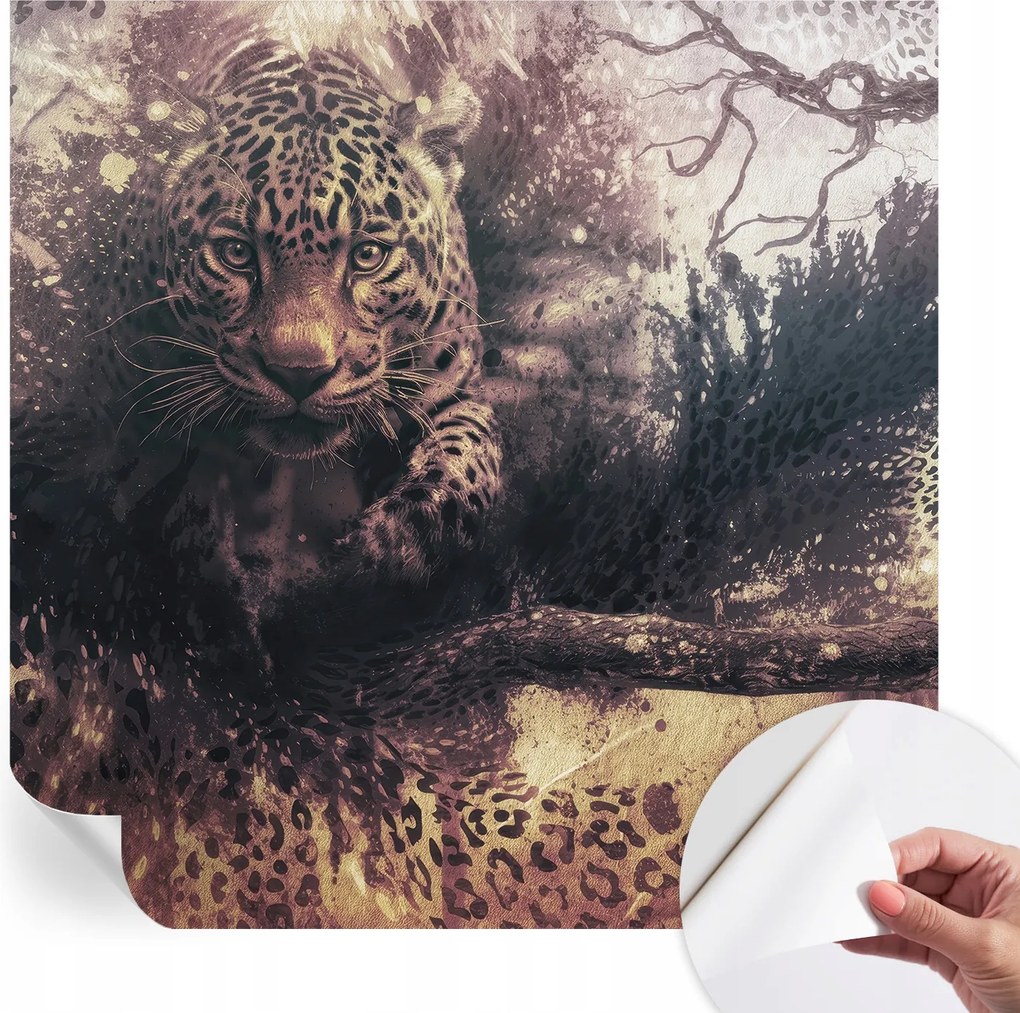 Öntapadós fotótapéta Nappaliba és Hálószobába Erdei motívum 250x250 cm