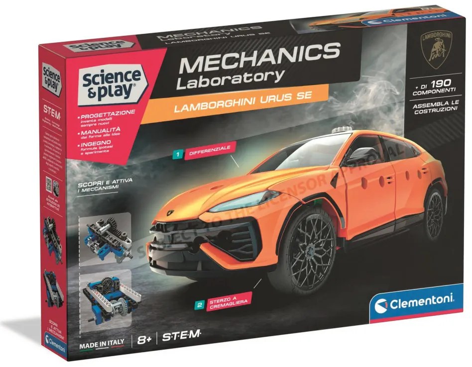 Lamborghini Urus Mechanics sportautó Clementoni