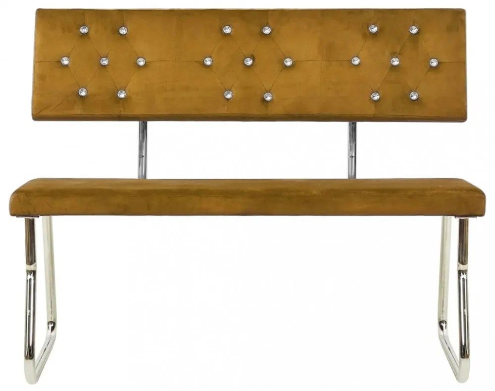 barna bársonypad 110 cm