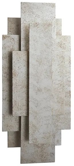 Endon 90451 - Fali lámpa ALZARE 2xG9/3W/230V fehér patinás