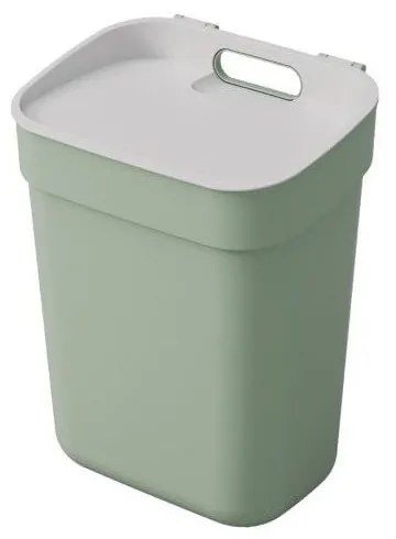Világoszöld újrahasznosított műanyag szelektív szemetes 10 l Ready To Collect – Curver
