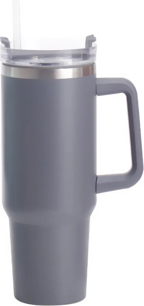 Thermo Bögre Rozsdamentes Acél 1,2 L Szürke 14 X 10 X 26,5 CM