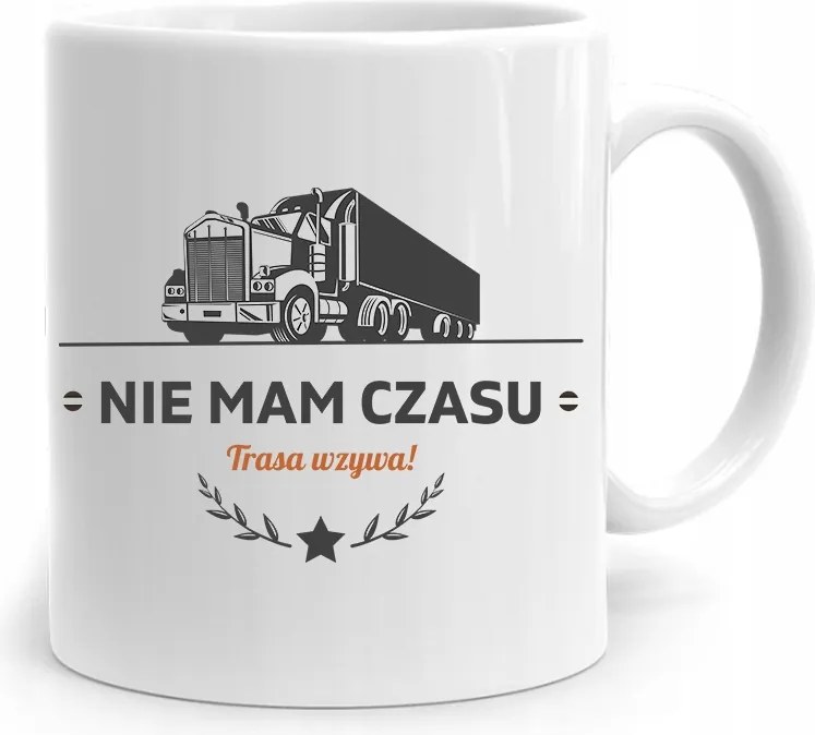 Sofőrnek Bögre Nincs Időm Ajándék fényképes nyomtatással