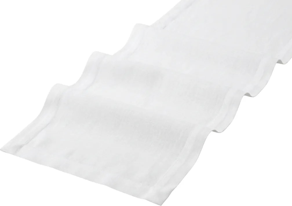 Futó WHITANO, fehér Méret: 20 x 170 cm