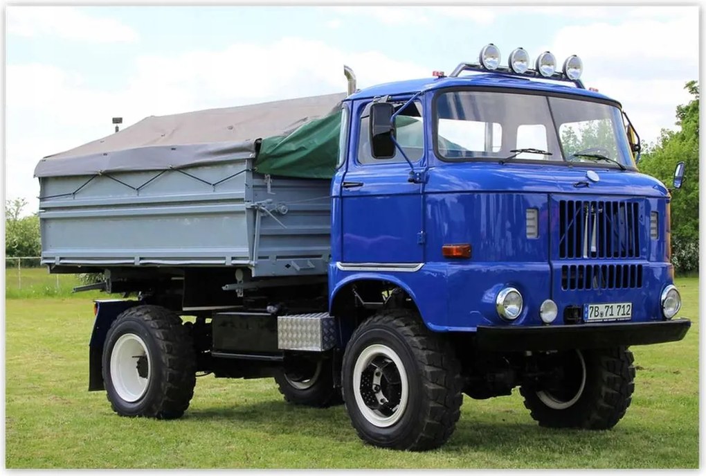 Poszterek 120x80 Ifa Kétüléses teherautó