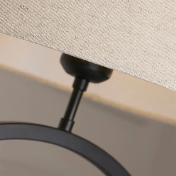 Searchlight EU93101NA - Asztali lámpa ELEGANT 1xE27/60W/230V krémszínű