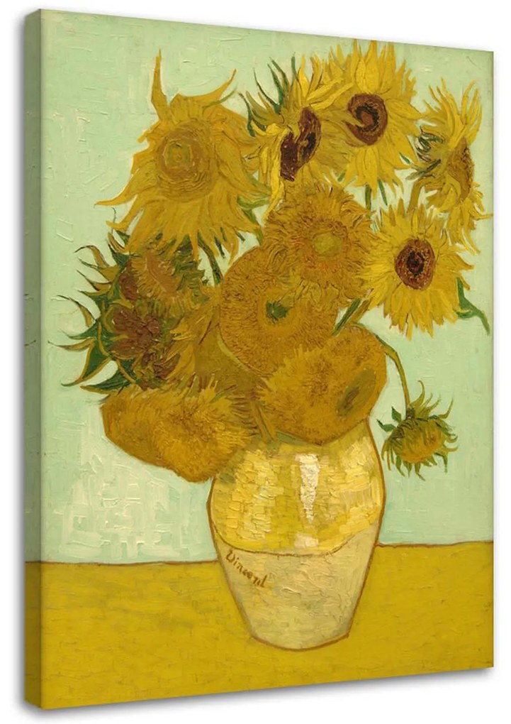 Gario Vászonkép Napraforgók - Vincent van Gogh reprodukció Méret: 40 x 60 cm