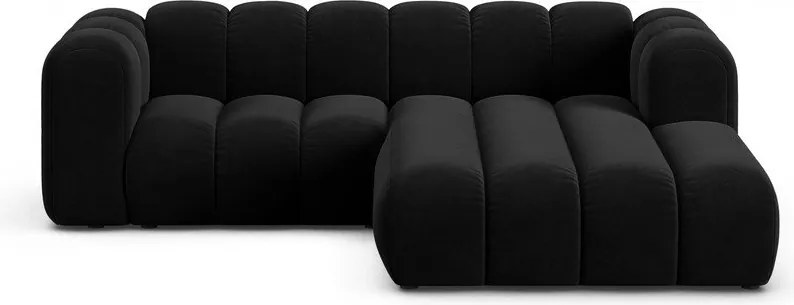 Antracitszürke sarokkanapé (jobb oldali) Lupine – Micadoni Home