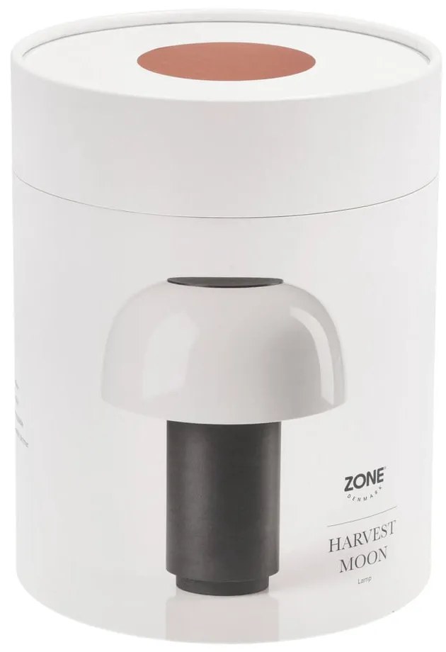 Narancssárga alumínium LED dimmelhető asztali lámpa (magasság 22 cm) Harvest – Zone