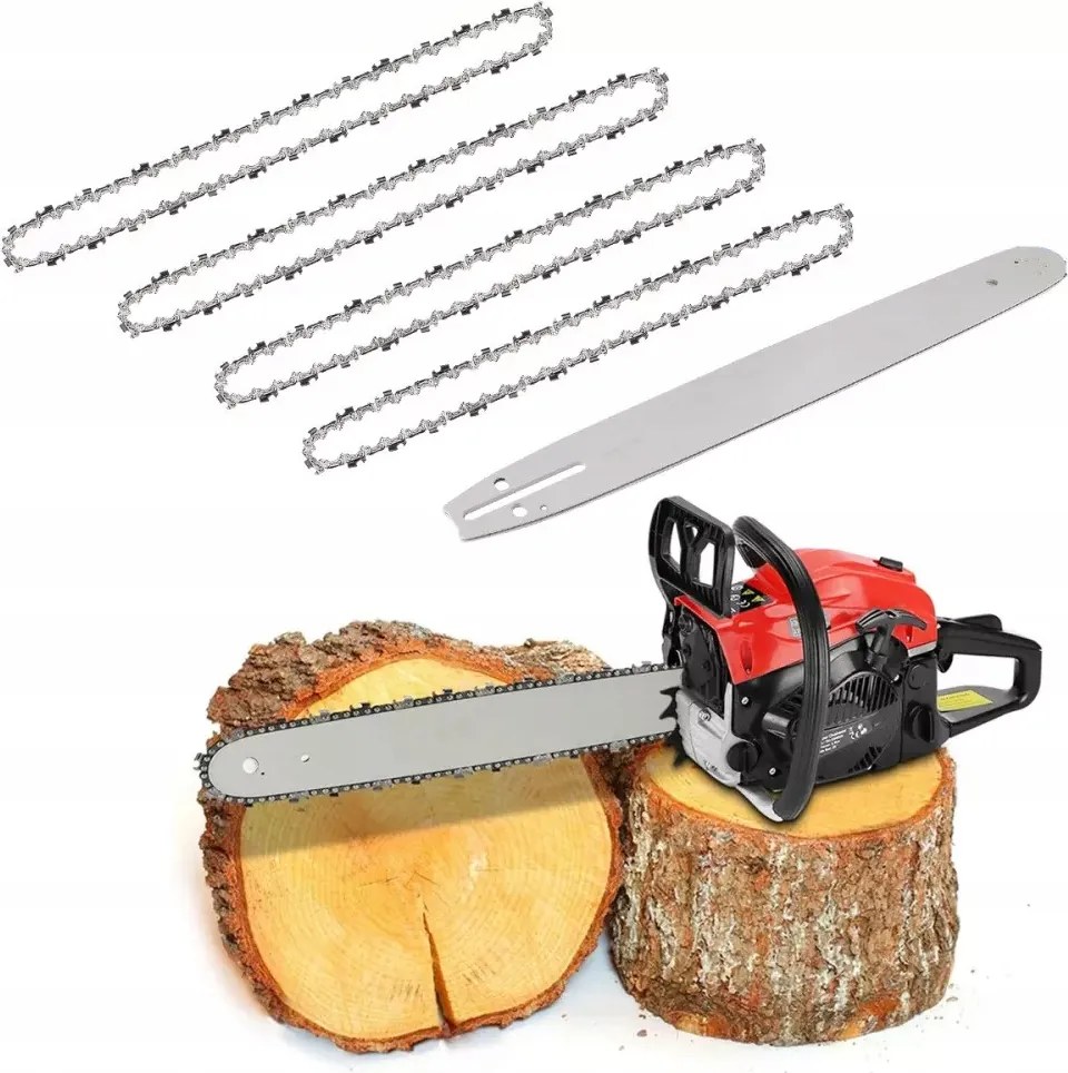 4DB Fűrészlánc Ág 1,5MM 76 Láncszem Erősített+vezető