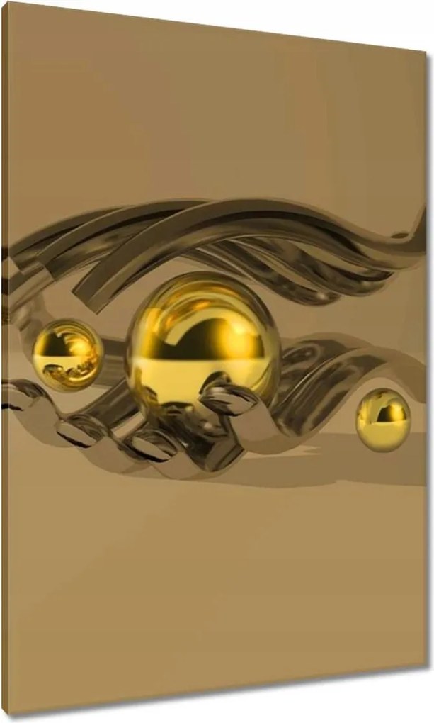 Festmények 70x100 Golyók a kézben