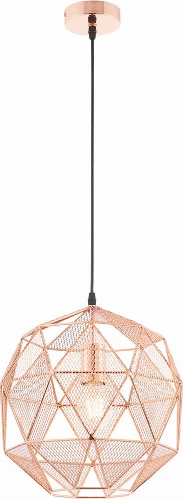 Endon ARMOUR 72815 Függőlámpa 1x60W/E27 IP20