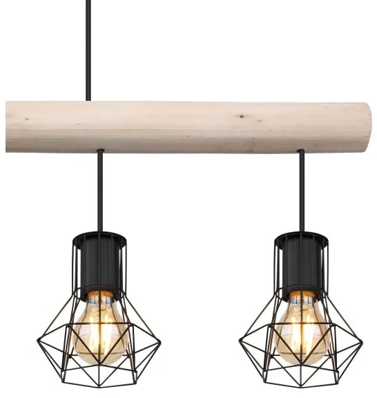 Globo 54017-4H3 - Csillár zsinóron PRISKA 4xE27/40W/230V