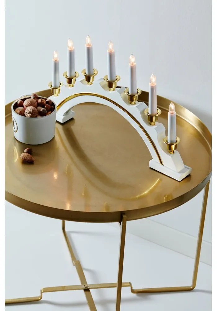 Fehér-aranyszínű karácsonyi fénydekoráció Celine – Markslöjd