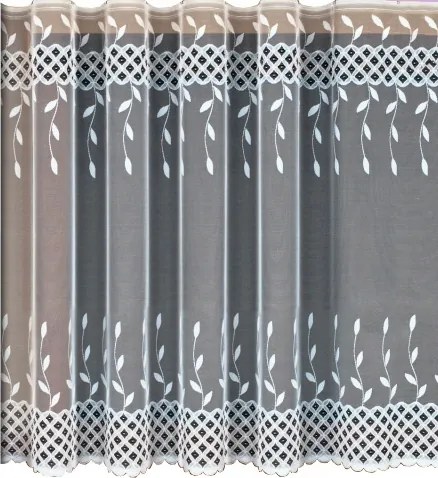 Mg Függöny jacquard fehér 324111 200x170 készre varrt Bt M