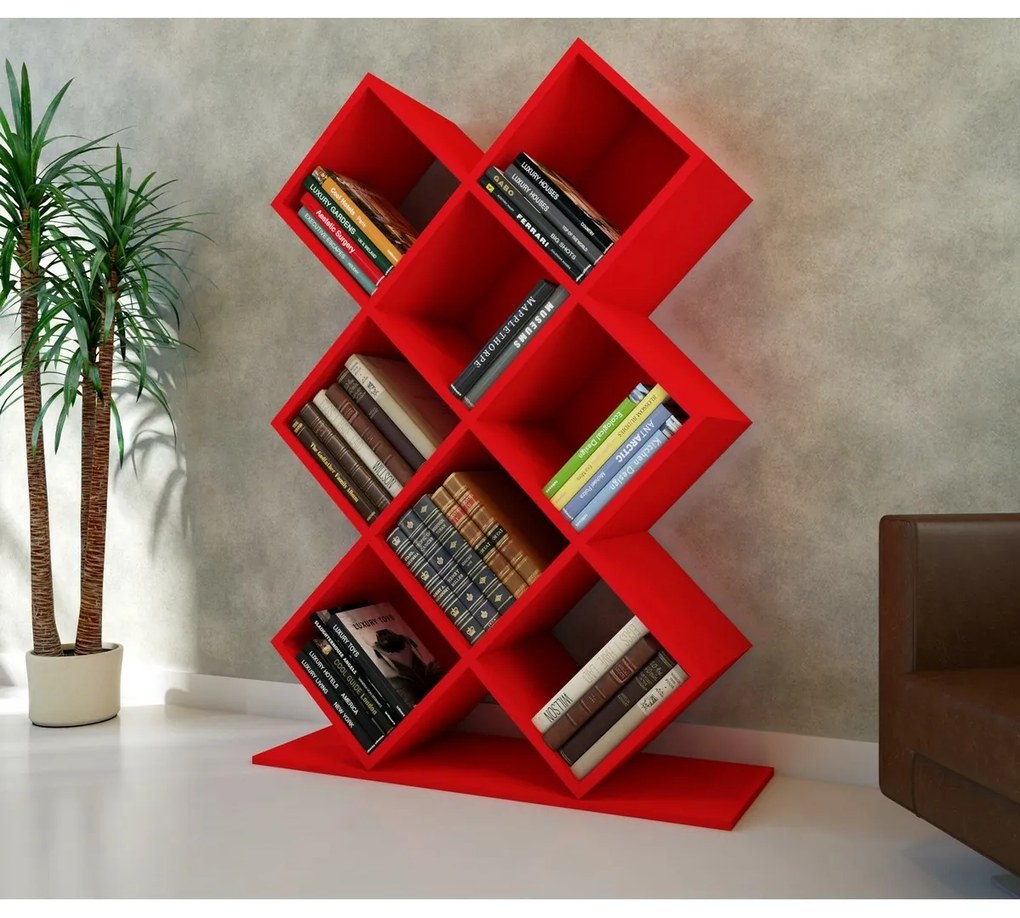 Kumsal Red könyvespolc