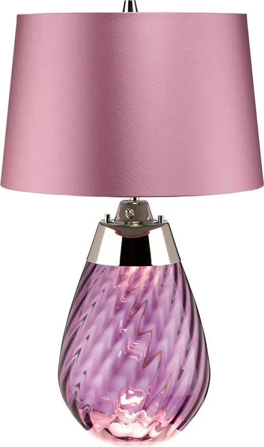 Elstead Lighting LENA SMALL LENA-TL-S-PLUM Asztali lámpa 1X7W/GU10+1x60W/E27