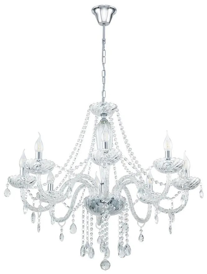 Eglo 39101 - Csillár BASILANO 1 8xE14/40W/230V