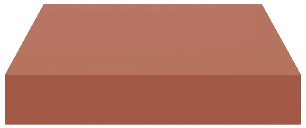 vidaXL Falpolc Falra szerelhető 2 pcs Piros 23 x 23,5 x 4 cm Faanyag