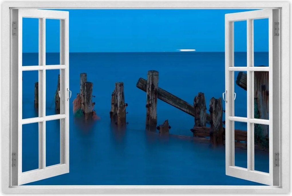 Poszterek 90x60 Tengeri hullámtörő