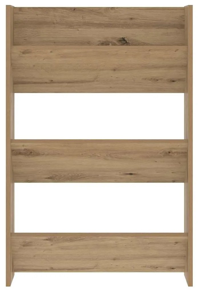 Cipőszekrény polcokkal Artisan tölgy 60 x 18 x 90 cm Faanyag