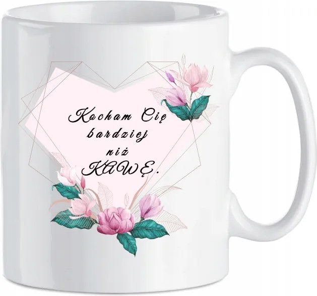 Bögre Jobban szeretlek, mint a Kávé 330 ml