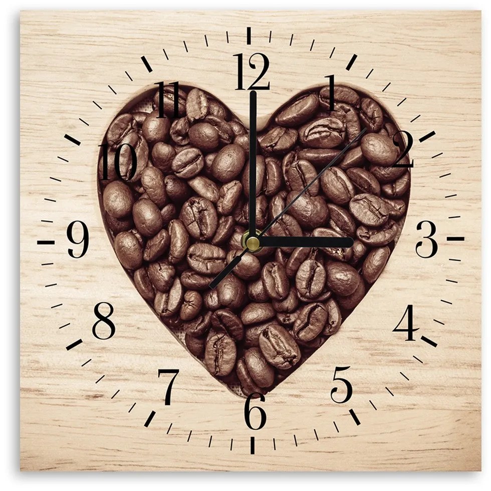 Gario Falióra Coffee Bean Heart Méret: 60 x 60 cm
