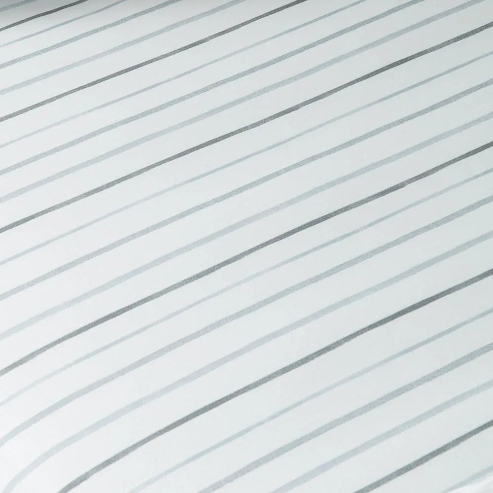 Fehér gumis pamut gyerek lepedő babaágyhoz 70x140 cm Stars – Bianca