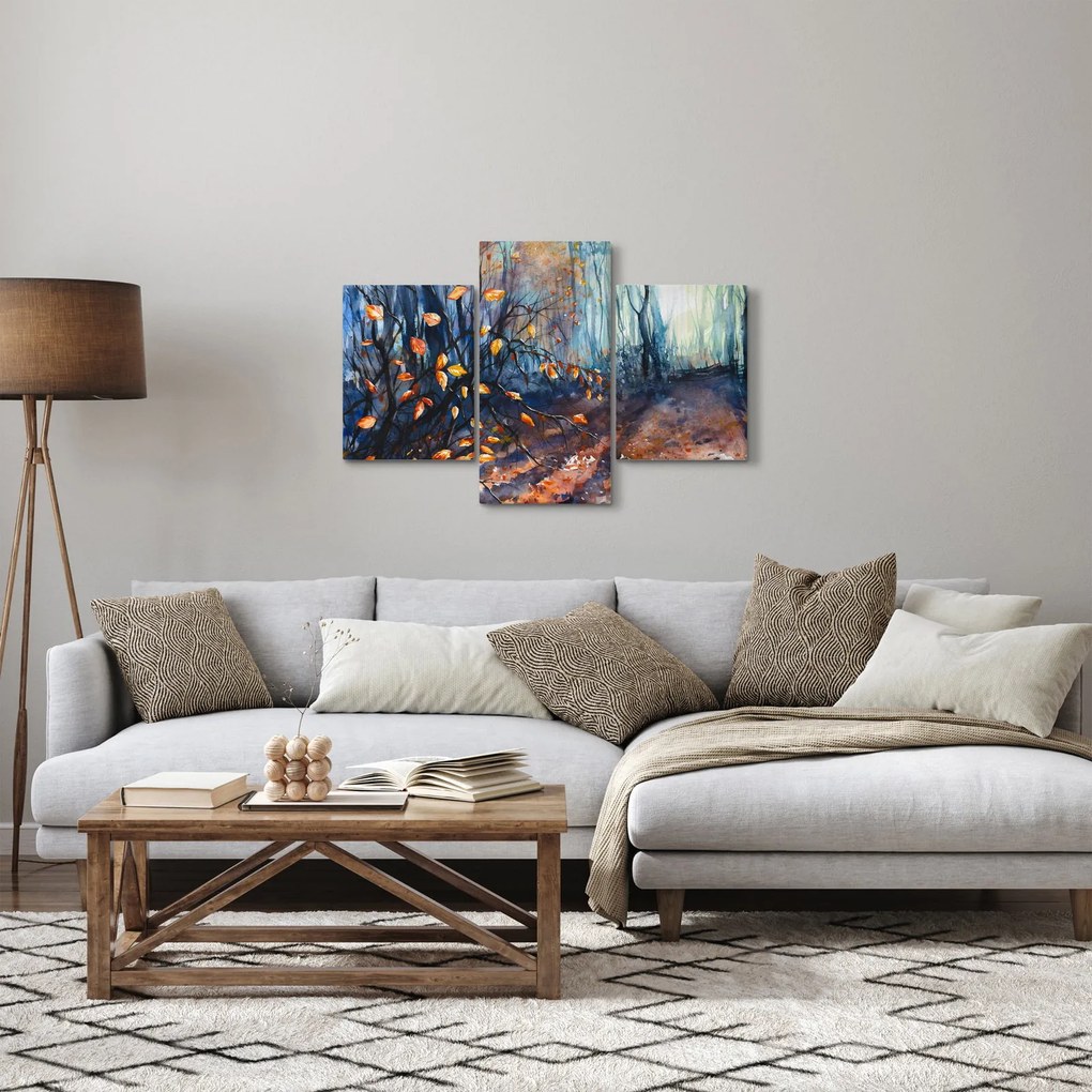 Kép - Az őszi nap sugarai (90x60 cm)