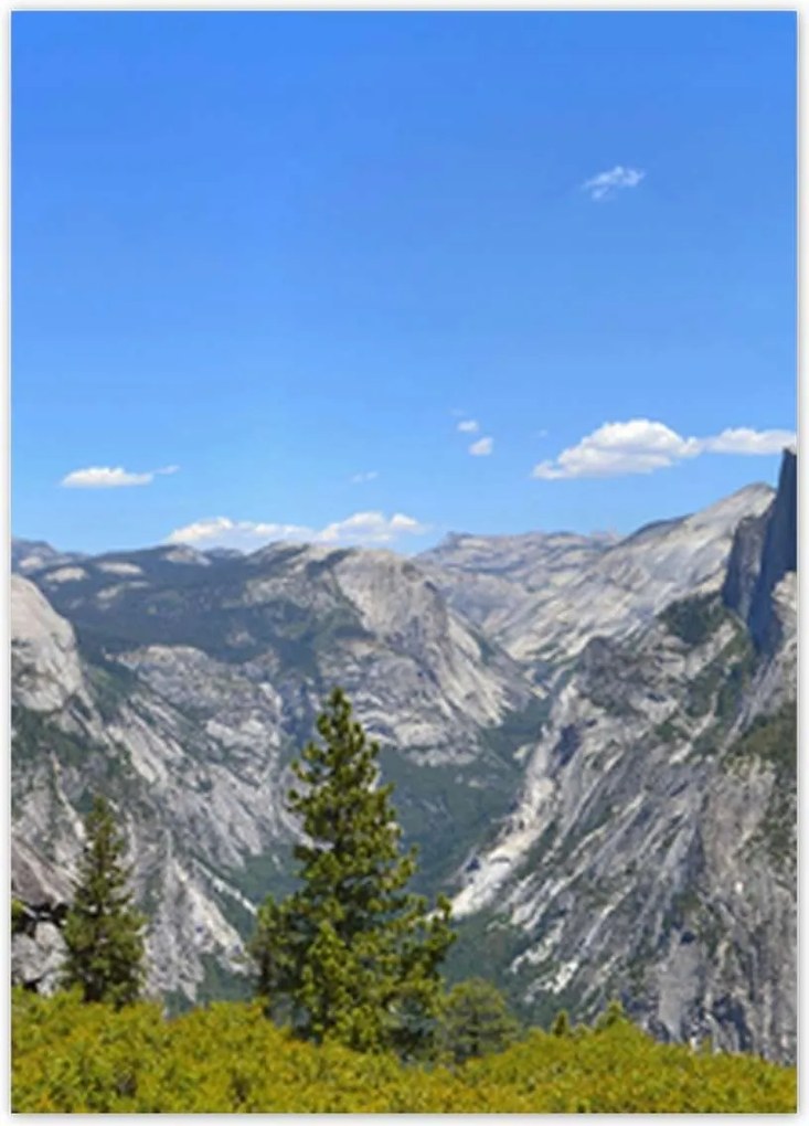 Poszterek 50x70 Hegyi táj Panoráma