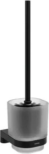 Ravak Chrome II wc kefe, fekete X07P1384