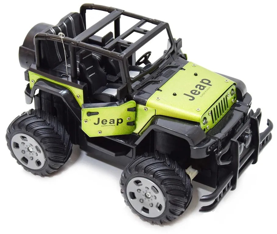 Metal Rock Climbing Jeep - Távirányítós Terepjáró RC Autó Lítium Akkuval