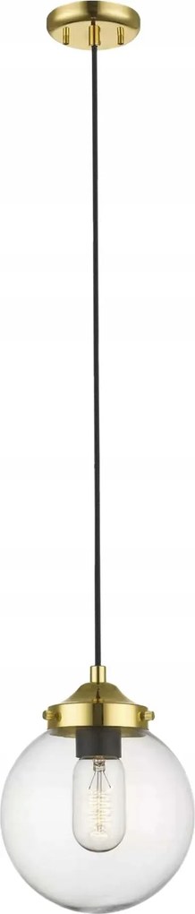 Függő lámpa pont arany üveg gömb 17cm asztal fölé bár sziget Zuma Line