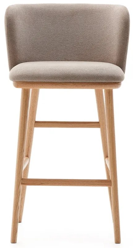 Világosbarna bárszék (ülésmagasság 65 cm) Ciselia – Kave Home