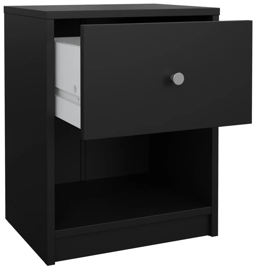 Fekete éjjeliszekrény May – Tvilum