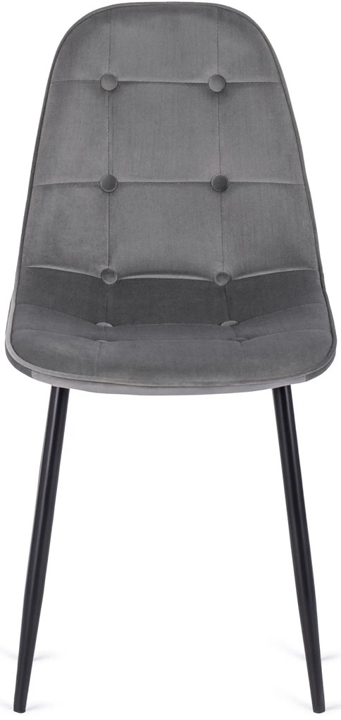 Szürke Bársony Étkezőszék ARIS