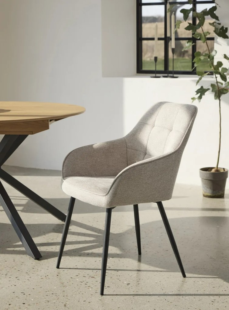 Nolan karfás design szék