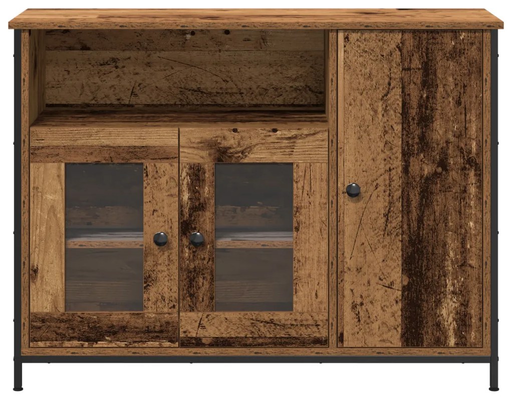 Old Wood Fotel 100x35x75 cm Műszaki Fa
