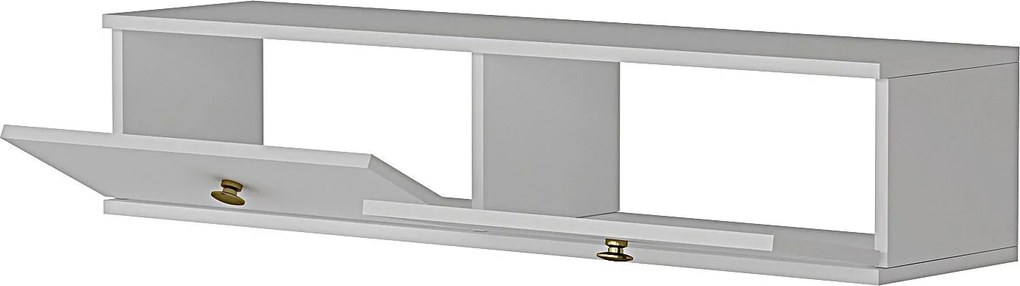Zuzu komód, fehér, 120 cm