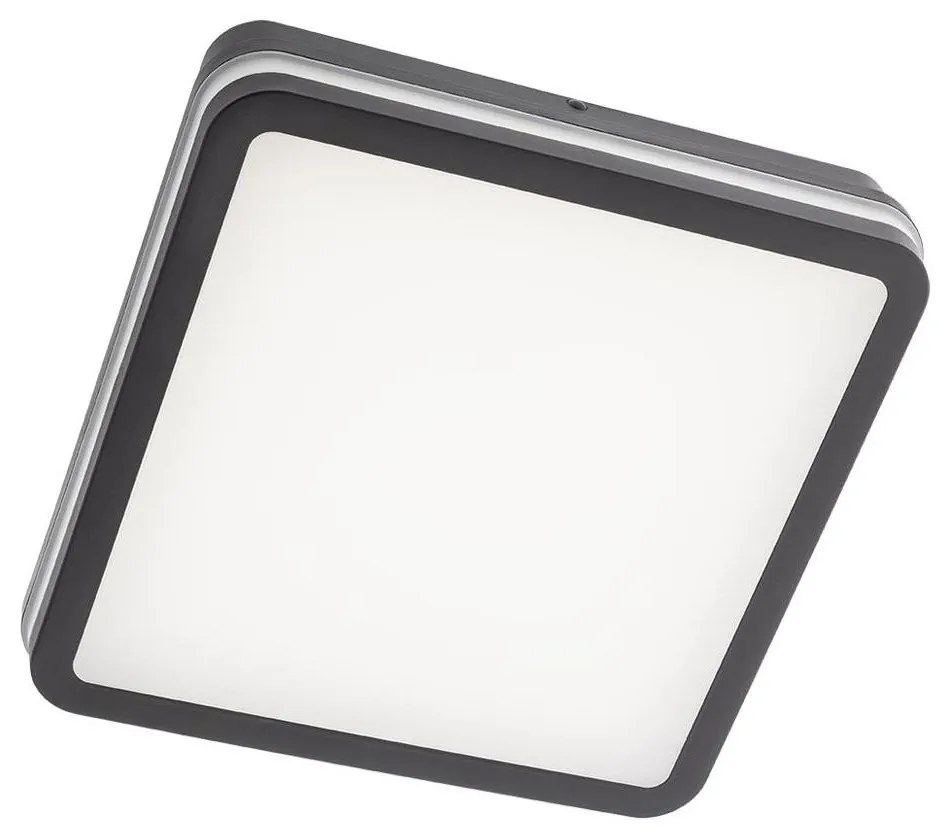 Redo 90292 - LED Kültéri mennyezeti lámpa érzékelővel ISOLA LED/24W/230V IP54