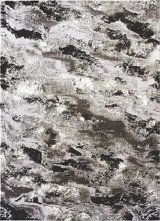 Szőnyeg 160x220 Nappaliba Modern Gyapjú Szürke