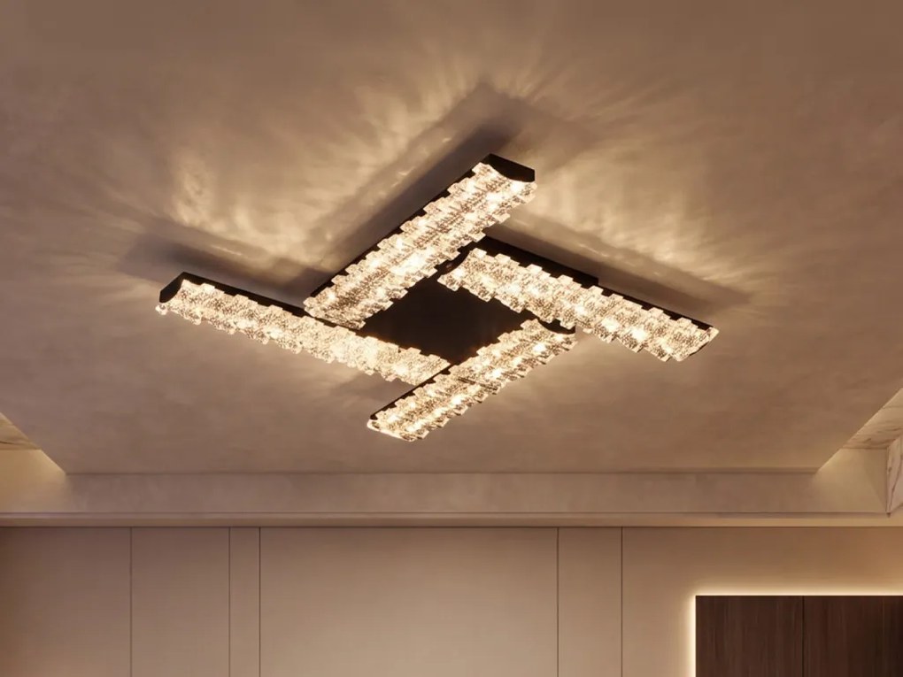 LED mennyezeti lámpa + távirányító 90 W – J2307/B