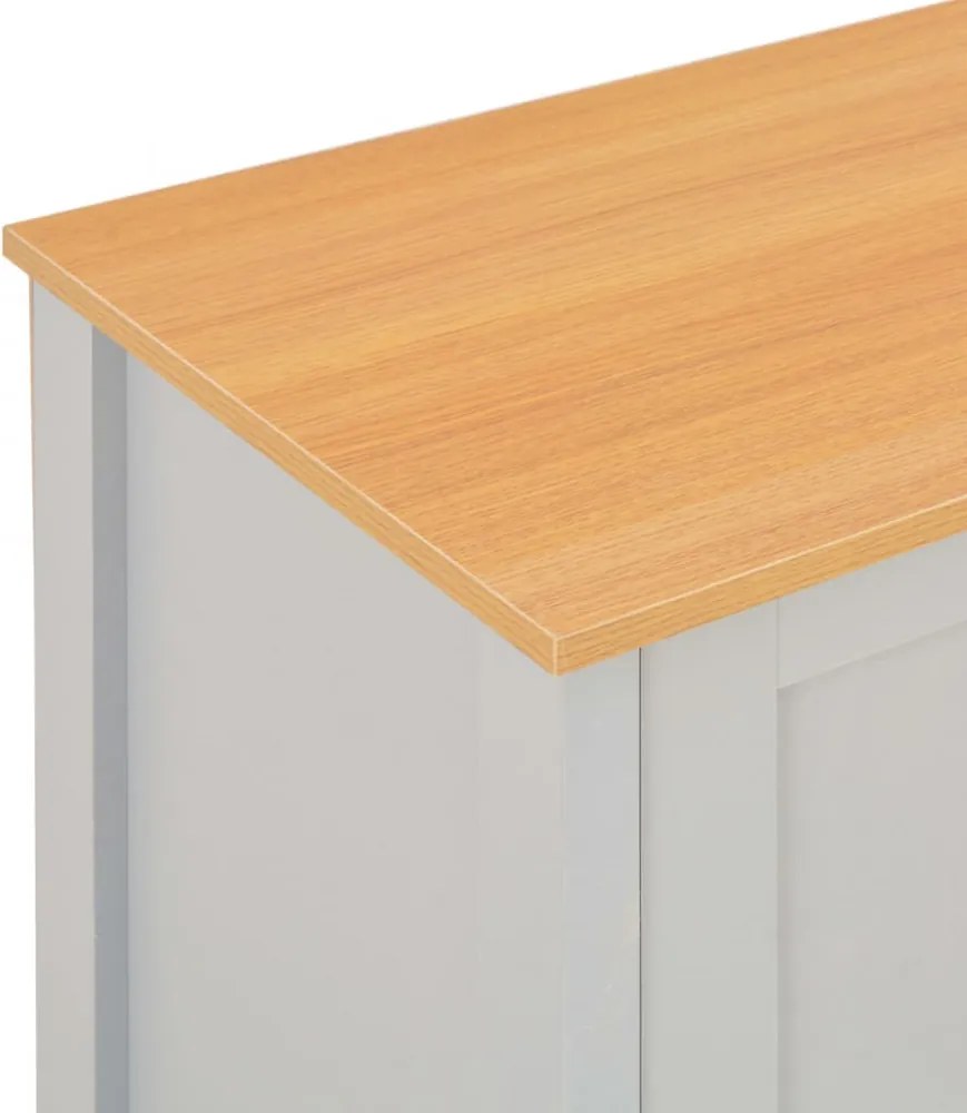 szürke TV-szekrény 120 x 39 x 58 cm