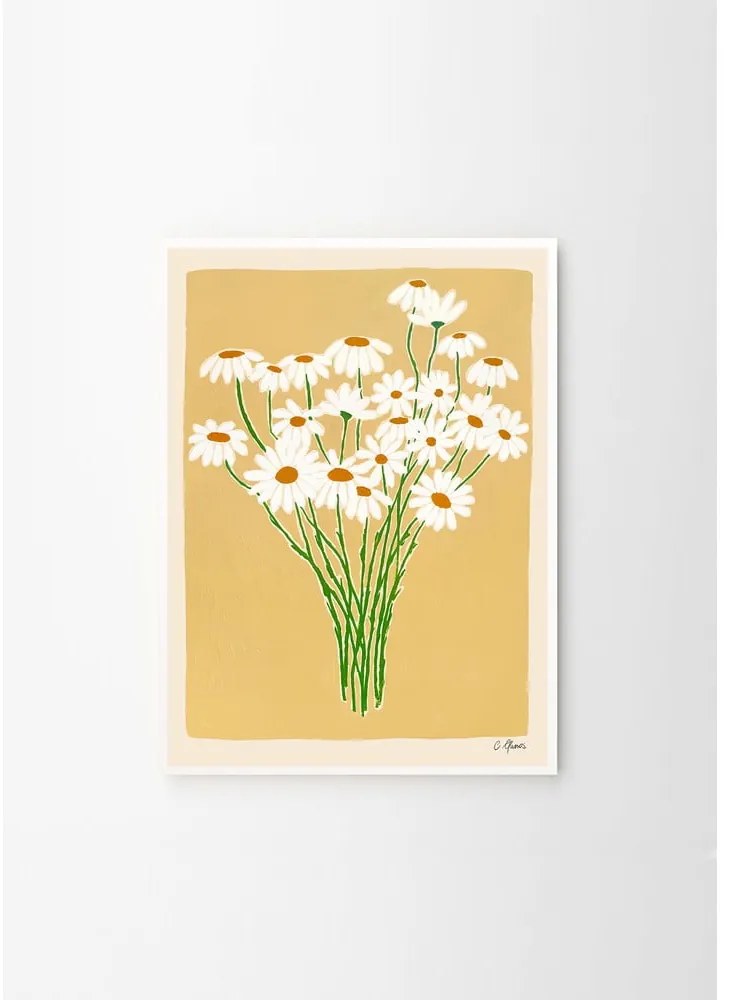 Poszter 30x40 cm Daisies – Carla Llanos – The Poster Club