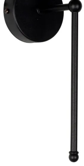 Fali lámpa MADELA 1xE14/40W/230V fehér/fekete