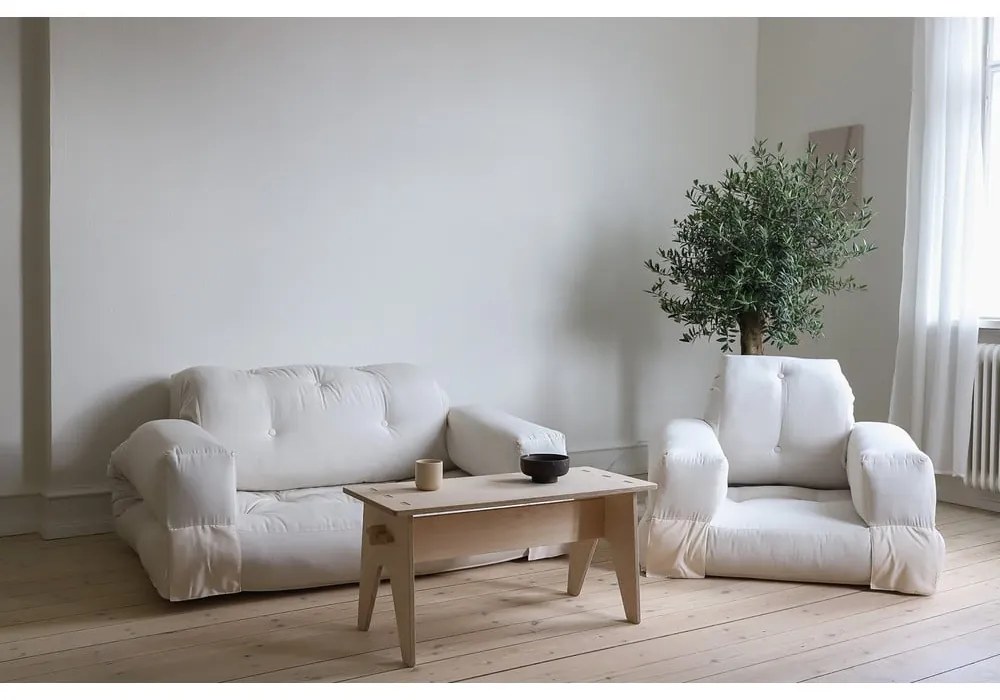Hippo kék kinyitható kanapé 140 cm - Karup Design