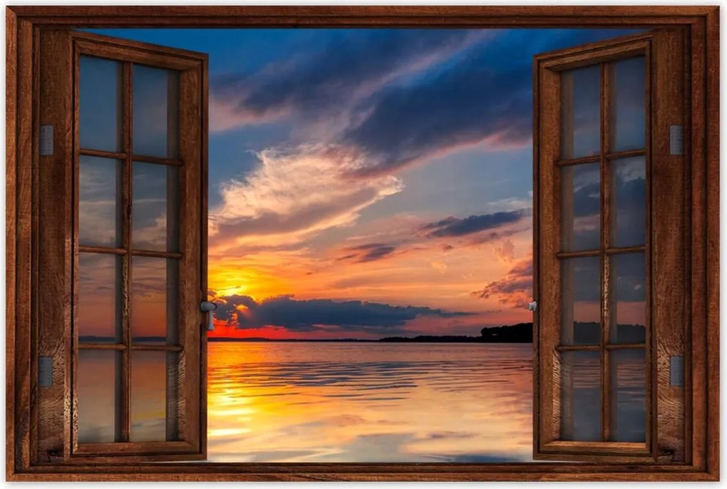 Poszterek 60x40 Naplemente Trópusok