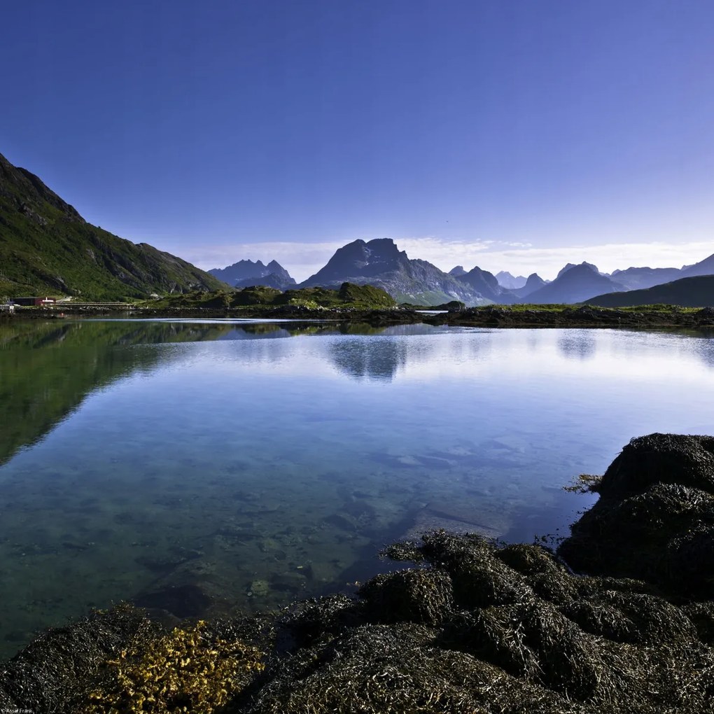 Poszter 40x40cm Hegyvidék, Assaf Frank