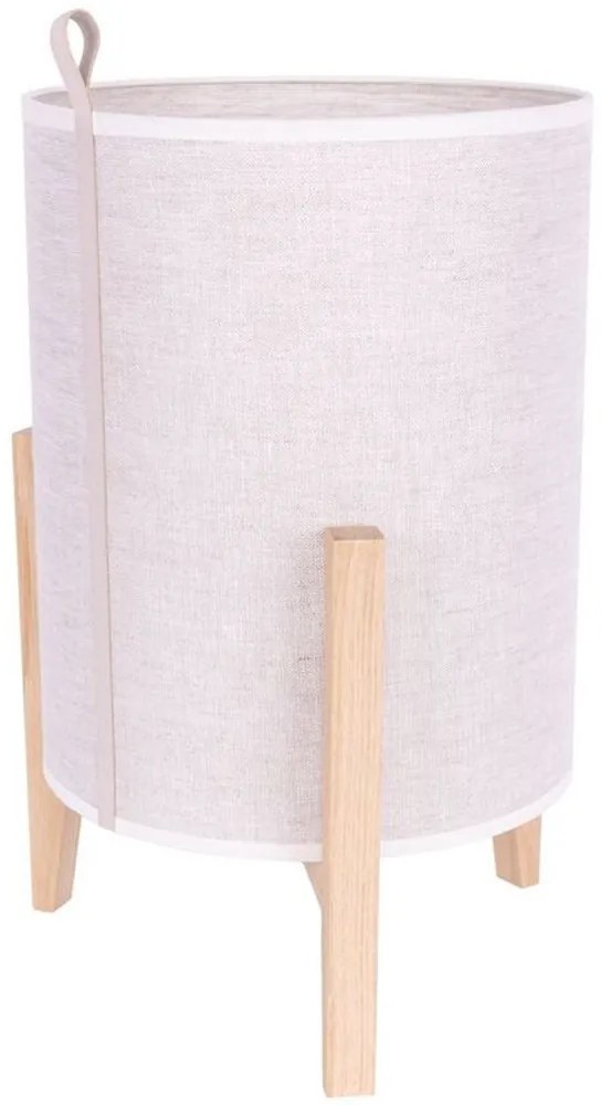 Spot-Light 72719174 - CASIOPEA asztali lámpa 1xE27/40W/230V tölgy